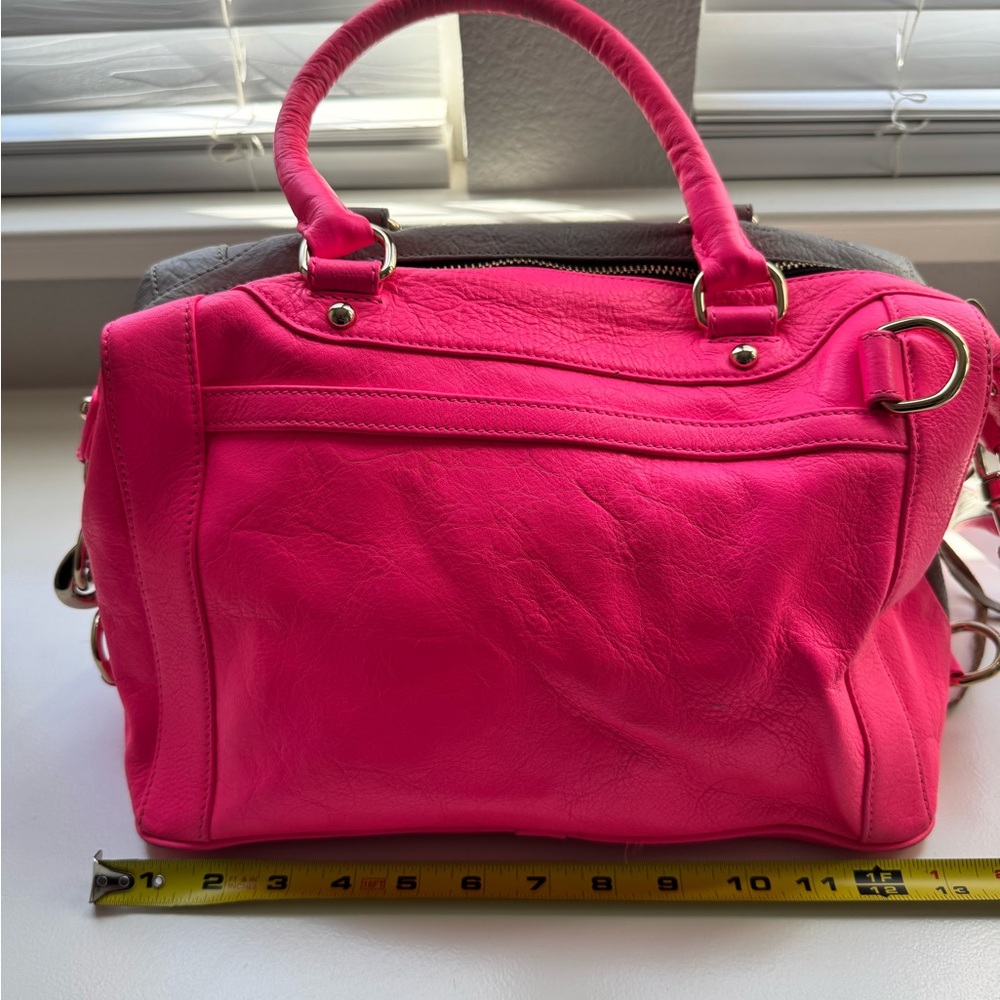 Rebecca Minkoff Pink and Gray Satchel
